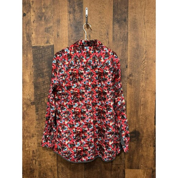 John Lennon Multicolored Button Up Long Sleeve Shirt Medium EUC - Picture 3 of 6